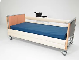 2 Bar Europa Cot Bumpers Zip Fastening Cream
