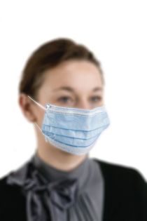Type IIR Fluid Resistant Face Mask With Ear Loops