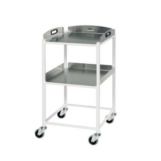 Dressing Trolley - 2 Stainless Steel Trays